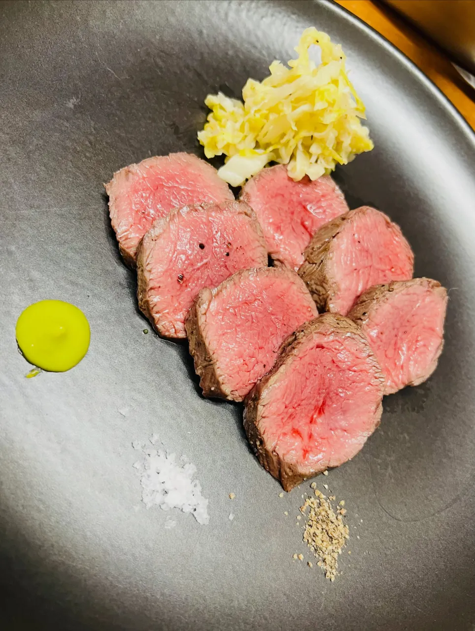 本日から限定料理#鹿肉 出します❣️