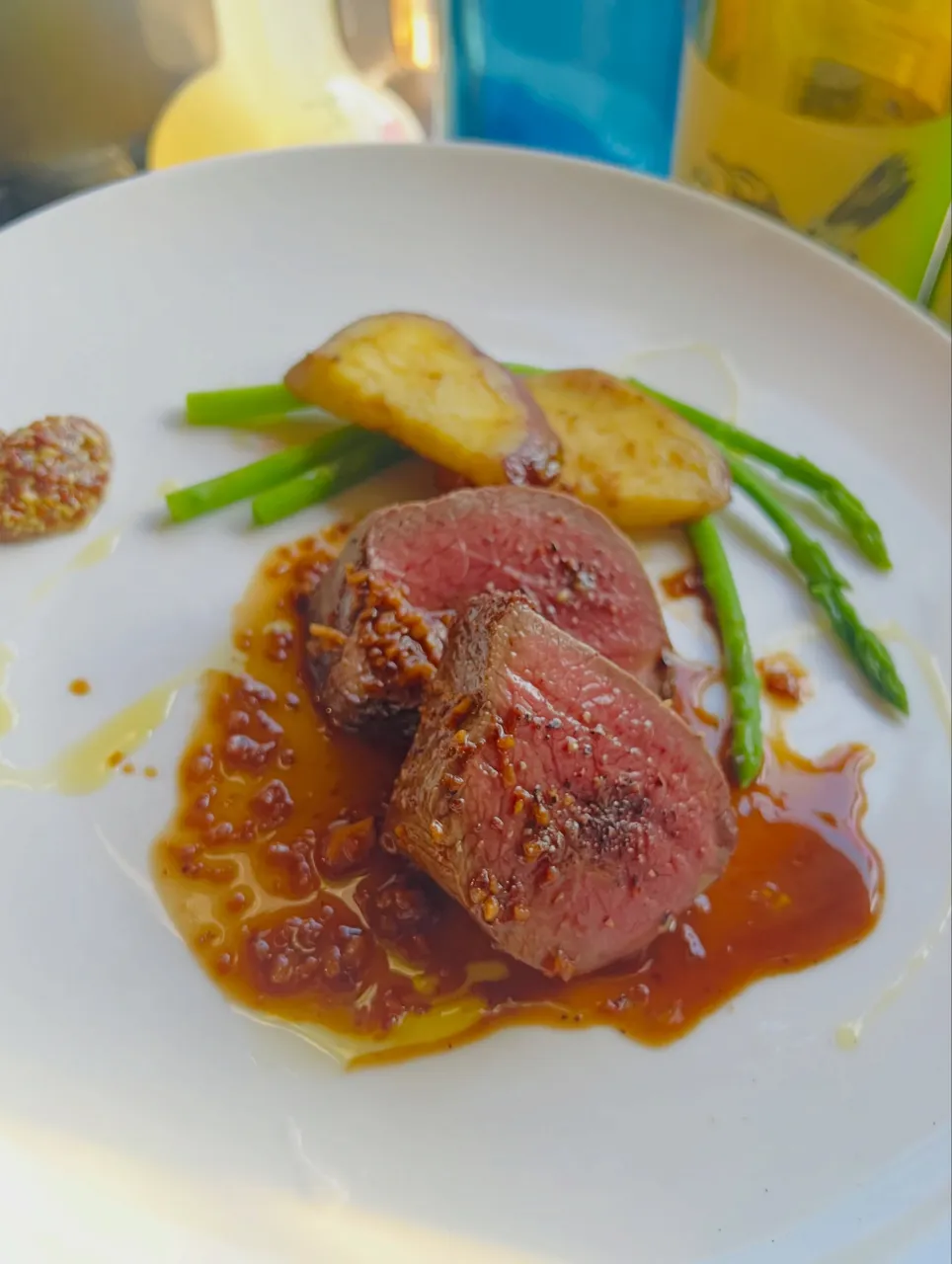 本日から限定料理#鹿肉 出します❣️